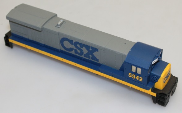 Shell w/o Rails-CSX (HO B23-7)